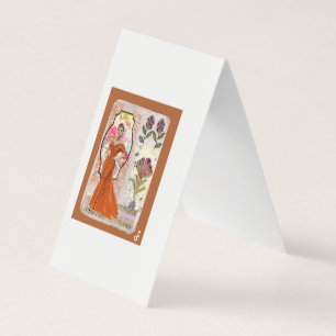 Carte De Visite Amber Élégance