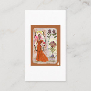 Carte De Visite Amber Élégance