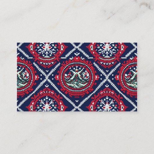 Carte De Visite Ambiance romantique dans une maison chaleureuse en (Devant)