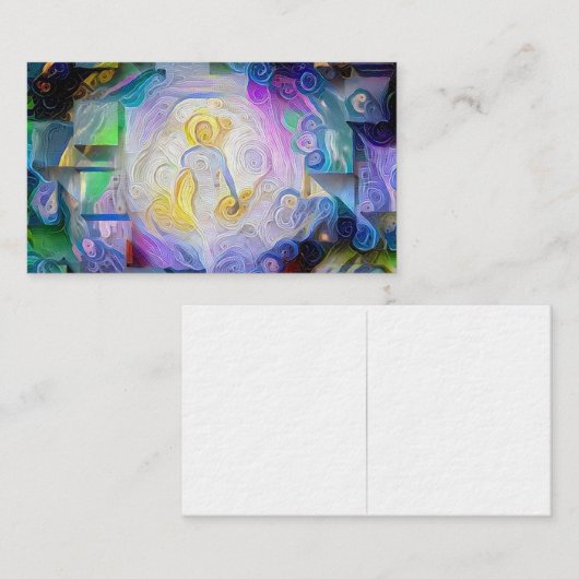 Carte De Visite Âme ou aura (Devant / Derrière)