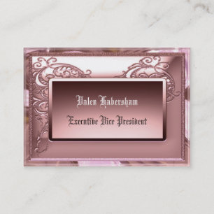 Carte De Visite Amelia Blush personnalisable