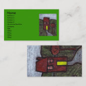 Carte De Visite Amélioration de l'habitat (Devant / Derrière)