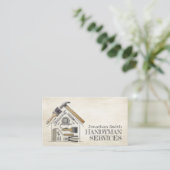 Carte De Visite Amélioration des maisons et réparation des service (Debout devant)