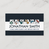 Carte De Visite Amélioration des maisons et réparation des service (Devant)