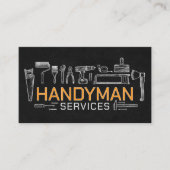 Carte De Visite Amélioration des maisons et réparation des service (Devant)