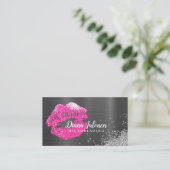 Carte De Visite Améliorez vos lèvres avec précision et style PMU (Debout devant)