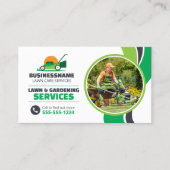 Carte De Visite Aménagement de la cour d'enfouissement (Devant)