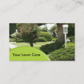 Carte De Visite Aménagement de la pelouse (Devant)