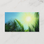 Carte De Visite aménagement de soleil (Dos)