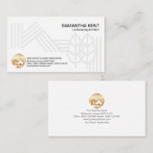 Carte De Visite Aménagement d'ensembles de paysage de la Maison (Devant / Derrière)