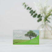 Carte De Visite Aménagement du jardinier de soin de pelouse (Debout devant)