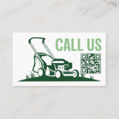 Carte De Visite Aménagement du terrain pour l'entretien de la pelo (Devant)