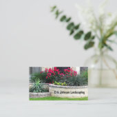 Carte De Visite Aménagement et service de soin de pelouse (Debout devant)