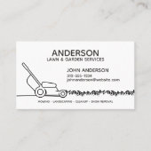 Carte De Visite Aménagement moderne professionnel et soins de la p (Devant)