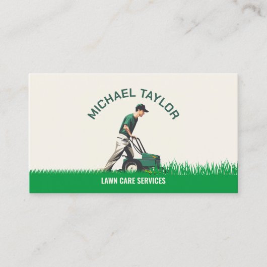 Carte De Visite Aménagement paysager (Devant)