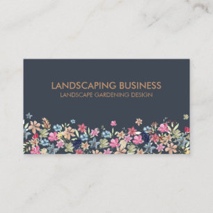 Carte De Visite Aménagement paysager jardinage soins des plantes