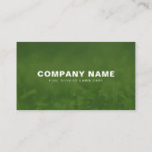 Carte De Visite Aménagement paysager moderne et soins de pelouse (Dos)