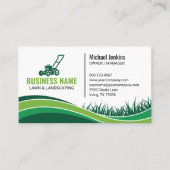 Carte De Visite Aménagement paysager professionnel de soins juridi (Devant)