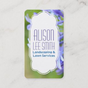 Carte De Visite Aménagement paysager / Services de pelouse / Jardi