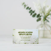 Carte De Visite aménagement vert de scène (Debout devant)