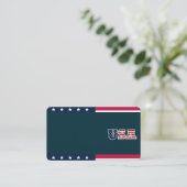 CARTE DE VISITE américain (Debout devant)