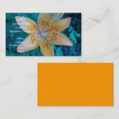 Carte De Visite American Tiger Lily (Devant / Derrière)