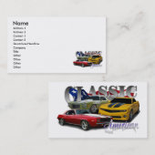 Carte De Visite Amérique classique (Devant / Derrière)