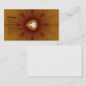 Carte De Visite Amérique native - Fractal (Devant / Derrière)