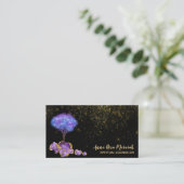 Carte De Visite *~* Amethyst Magic Jewels Arbre Gold Parties scint (Debout devant)
