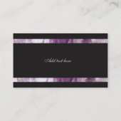 Carte De Visite Améthyste de luxe (Dos)