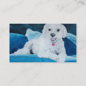 Carte De Visite Ami de Bichon Frise (Dos)
