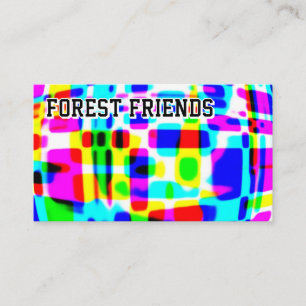 Carte De Visite AMIS DES FORÊTS ( vous pouvez changer les mots )
