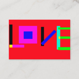 Carte De Visite Amour