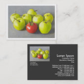 Carte De Visite Amour Apple (Devant / Derrière)