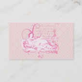 Carte De Visite Amour Art Nouveau (Dos)