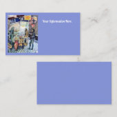 Carte De Visite Amour avec les problèmes, et en difficulté avec l' (Devant / Derrière)