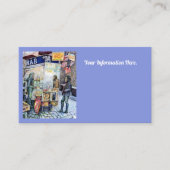 Carte De Visite Amour avec les problèmes, et en difficulté avec l' (Devant)