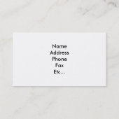 Carte De Visite amour de bouledogue (Dos)