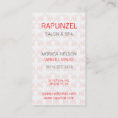 Carte De Visite Amour de diva (Dos)