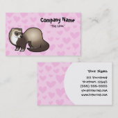 Carte De Visite Amour de furet (Devant / Derrière)