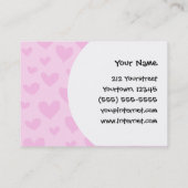 Carte De Visite Amour de Pitbull (Dos)