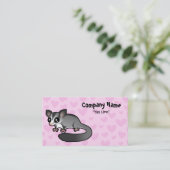 Carte De Visite Amour de planeur de sucre (Debout devant)