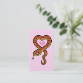 Carte De Visite Amour de serpent (Debout devant)