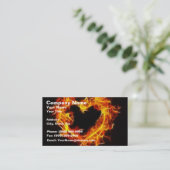 Carte De Visite Amour du feu (Debout devant)