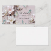 Carte De Visite Amour du printemps (Devant / Derrière)