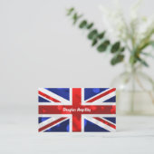 Carte De Visite Amour d'Union Jack, (Debout devant)
