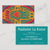 Carte De Visite Amour et richesse à vous (Devant / Derrière)