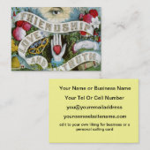 Carte De Visite amour et vérité d'amitié (Devant / Derrière)