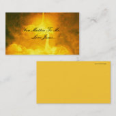 Carte De Visite Amour Jésus (Devant / Derrière)