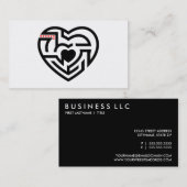 Carte De Visite amour labrynth (Devant / Derrière)